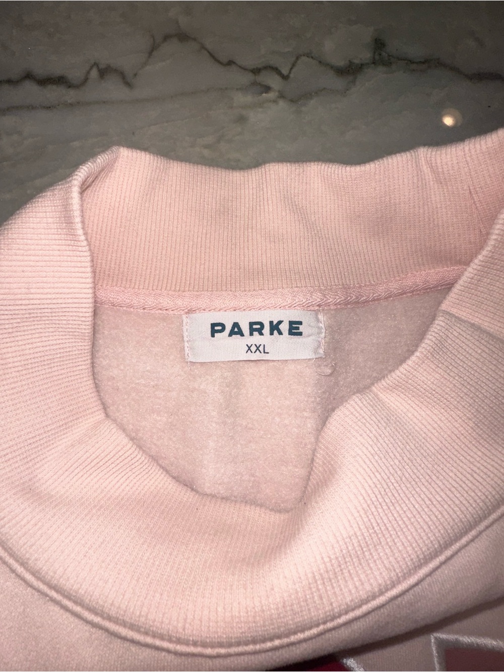 PARKE Peony Valentines Day Mockeneck - Picture 3 of 4